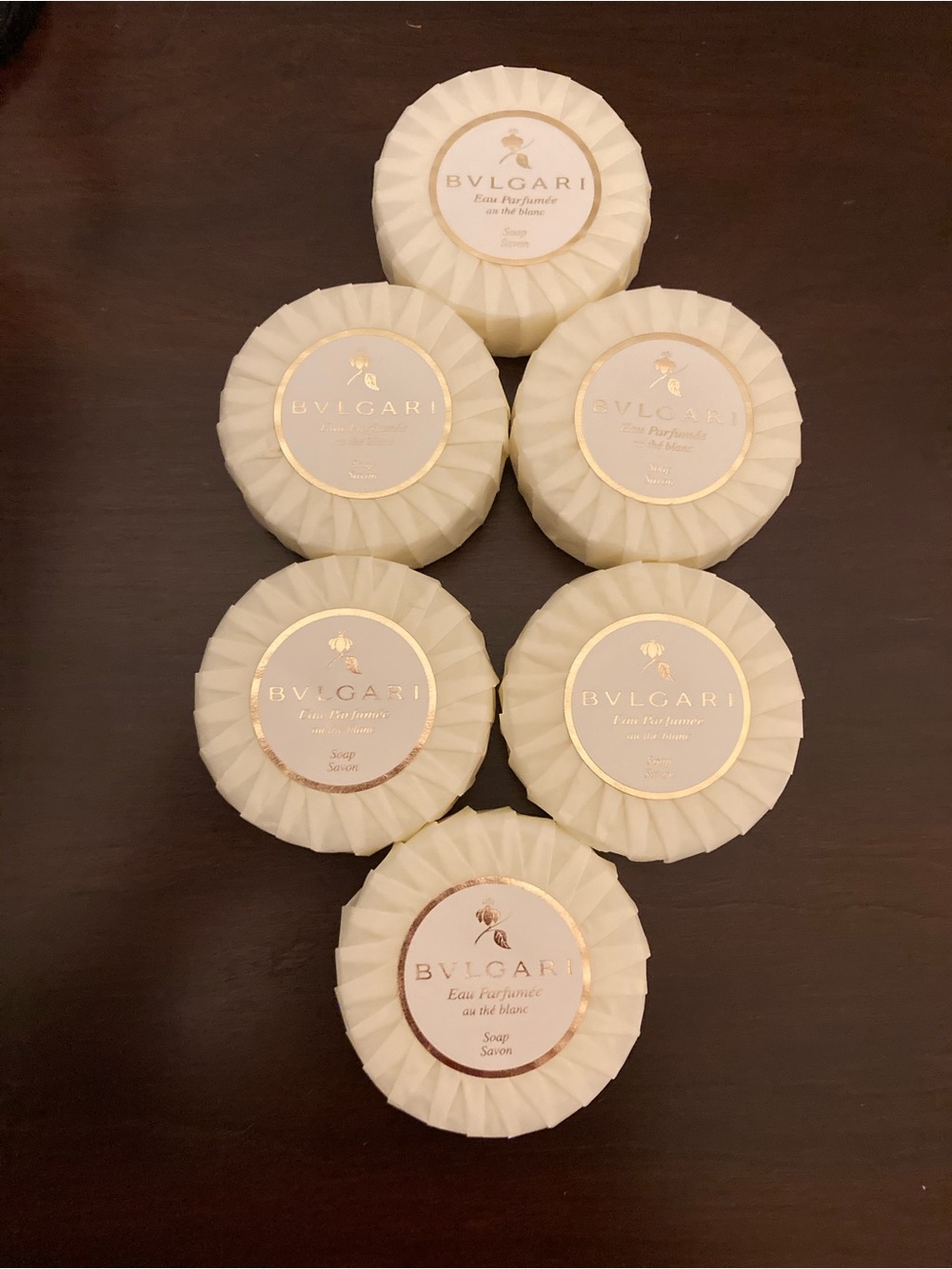 Bulgari Soaps - Set of Six 1.7oz